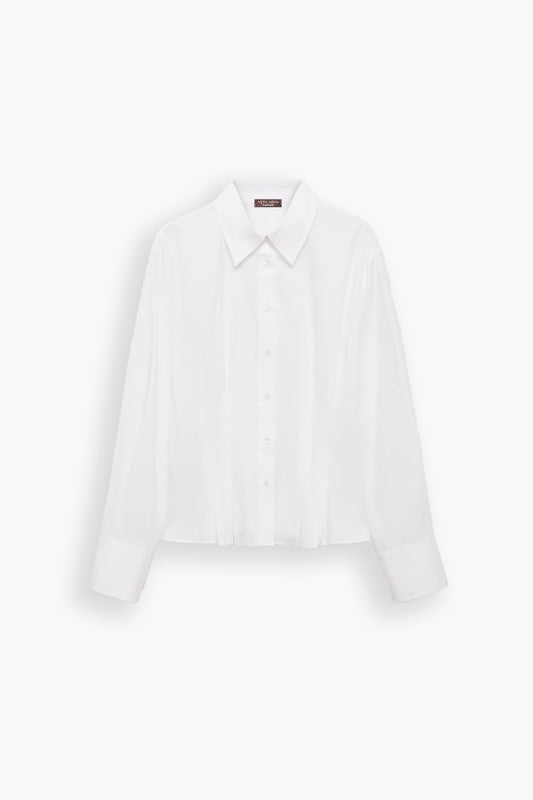 Cotton blend shirt