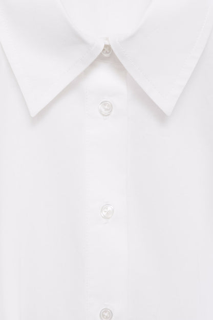 Cotton blend shirt