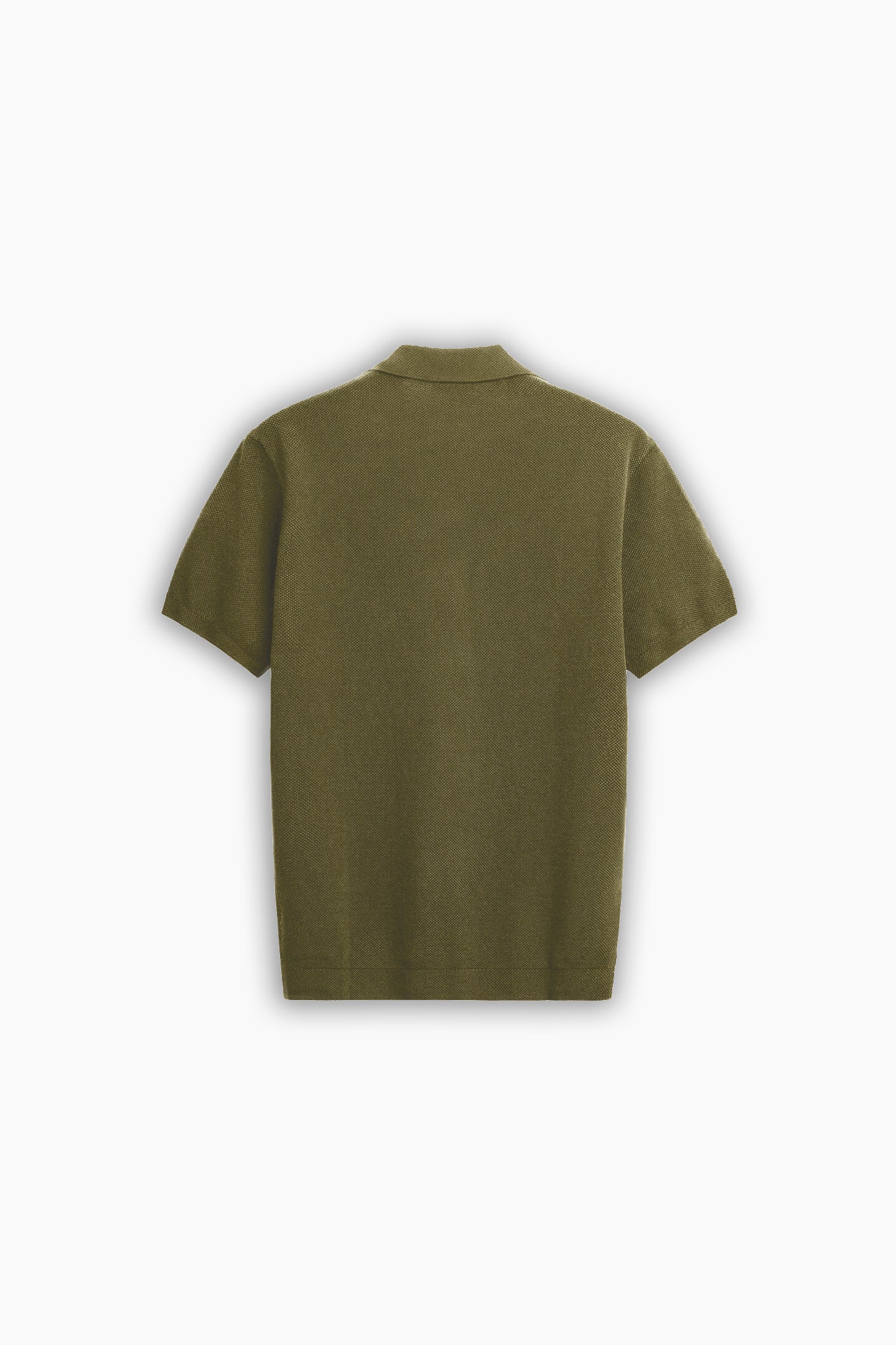 Olivegreen Textured Polo Shirt