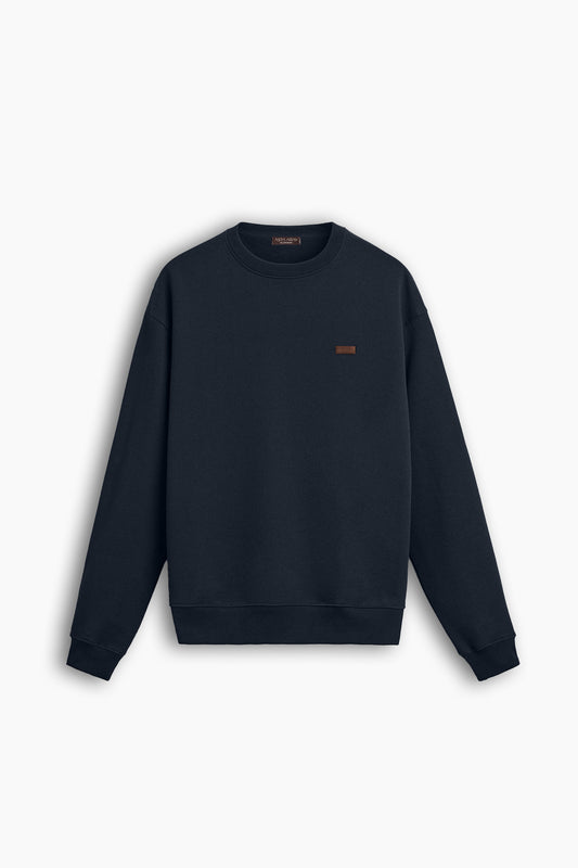 Koyu Mavi Sweatshirt