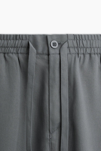 Relaxed Drawstring Trousers