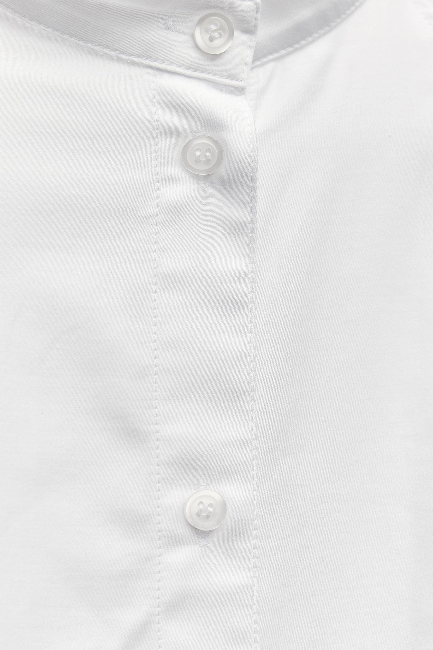 MANDARIN COLLAR FITTED SHIRT