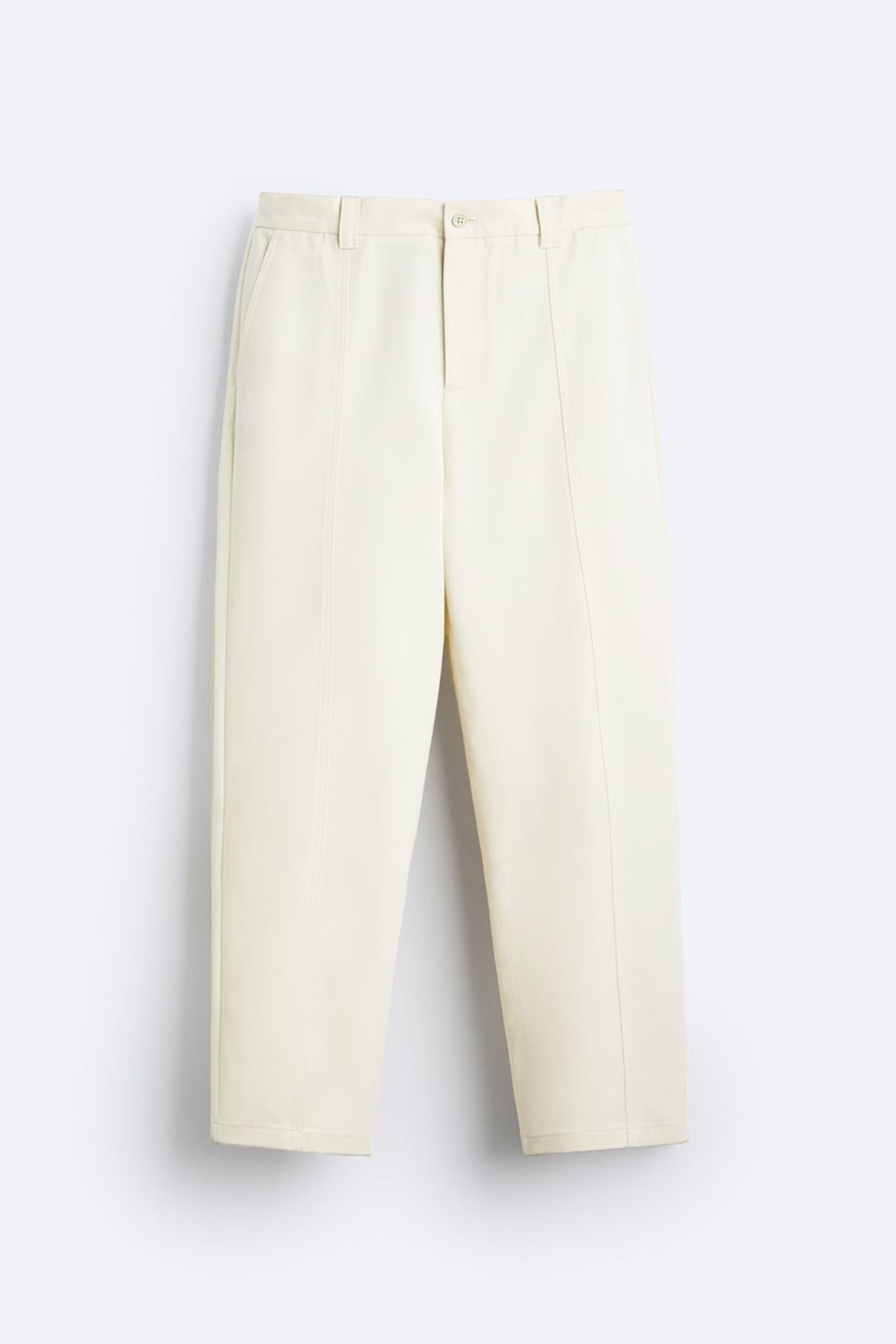 Trousers With Front Seam Detail