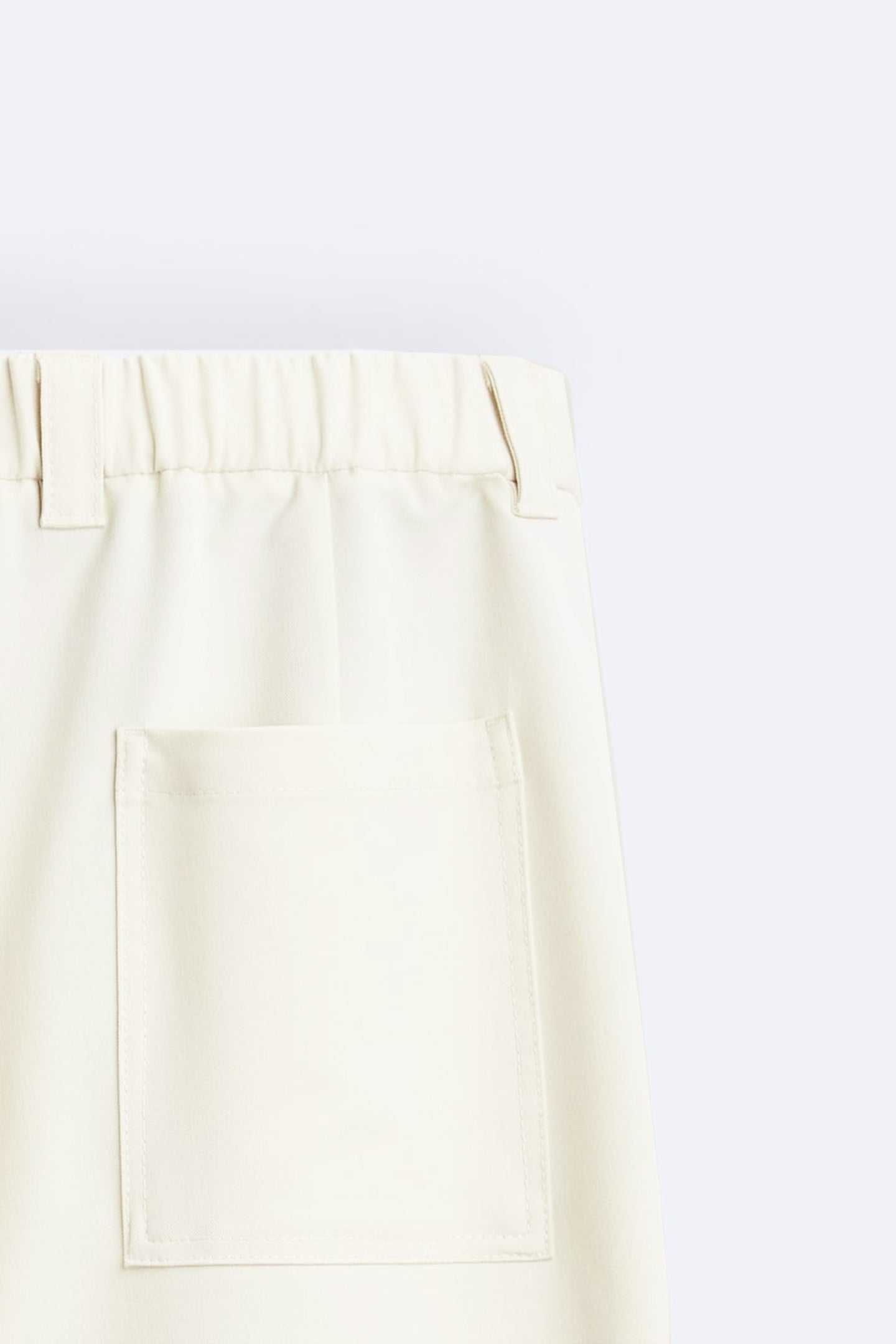 Trousers With Front Seam Detail